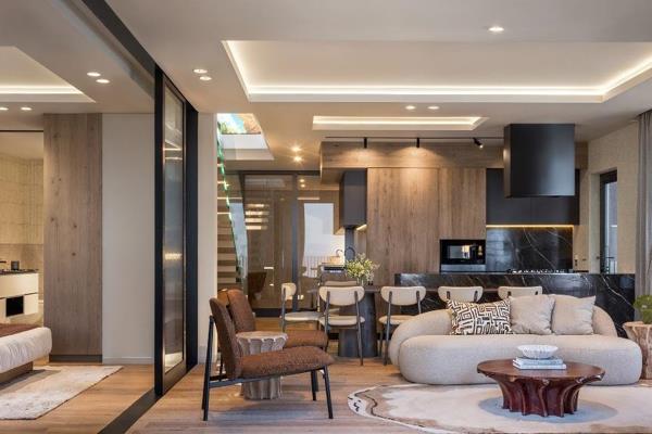 Introducing the one-and-only four-bedroom duplex penthouse in the entire development: ...