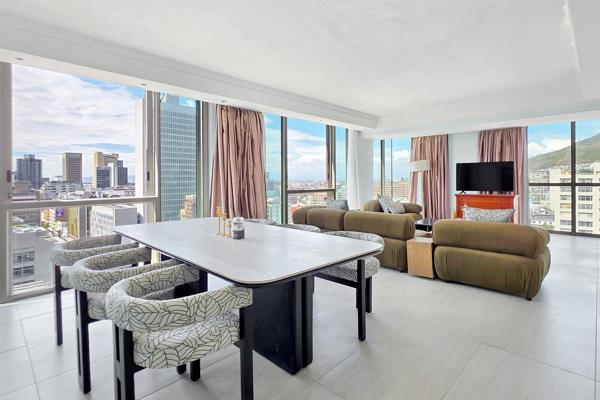 Step into this spacious and beautifully designed apartment offering expansive open-plan living in the heart of the City Bowl. Wide ...