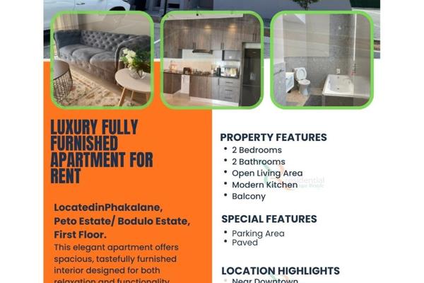 2 Bedroom Apartment / Flat to Rent in Phakalane