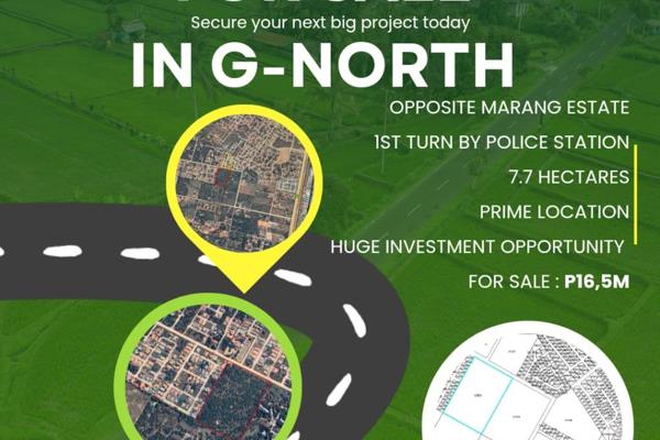 Vacant Land / Plot for Sale in Gaborone North