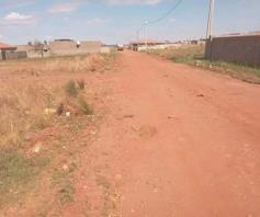 Vacant Land / Plot for sale in Mohlakeng
