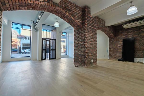 This newly renovated 160sqm commercial unit on Roeland Street presents a unique ...