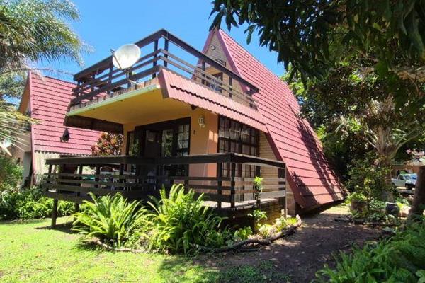 This neat and charming 3-bedroom A-frame townhouse offers comfortable coastal living in a secure, well-maintained complex on the KZN ...