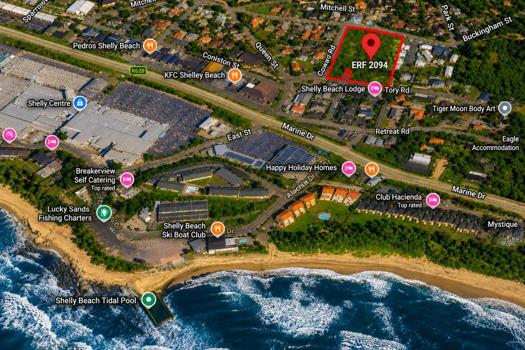 Vacant Land / Plot for sale in Shelly Beach
