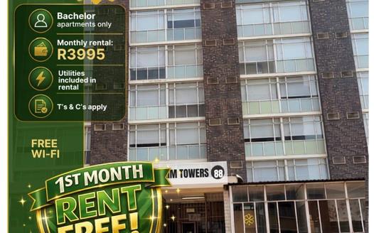 0.5 Bedroom Apartment / Flat to rent in Hillbrow