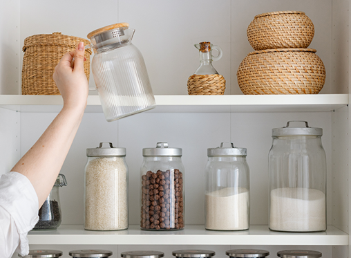 DIY: 4 simple kitchen storage ideas
