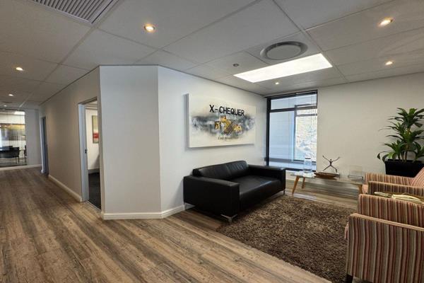 This neat 111m2 office is available to let in The Cliffs, a well-established AAA-grade ...