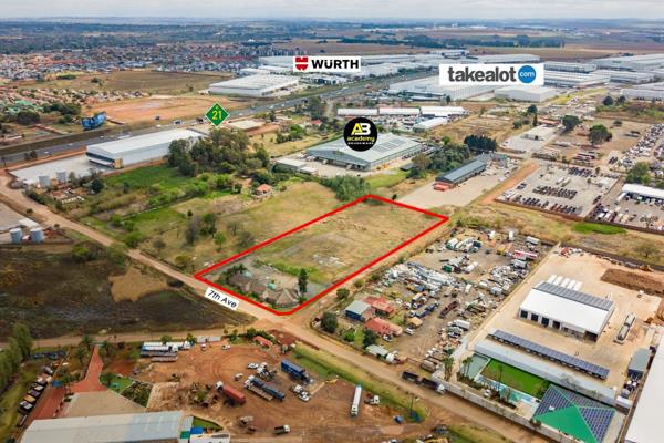 Erf Size: 1.6673ha

Ease of access to Pomona Road
10-minute drive to OR Tambo Airport
Logistics/trucking opportunity

Terms
The auction will be held at The Houghton Golf Club ...