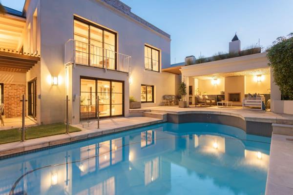 Quietly situated within the coveted Hen and Chicken Estate in Upper Claremont, this impeccable triple-story home stands as a true ...