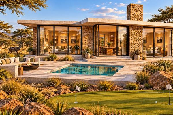 Your fairway. Your bushveld. Your home.

There are homes you buy, and then there are lifestyles you build around the way you want to live.

This one is for the golfer.

Imagine waking up in the Bushveld, opening your home ...