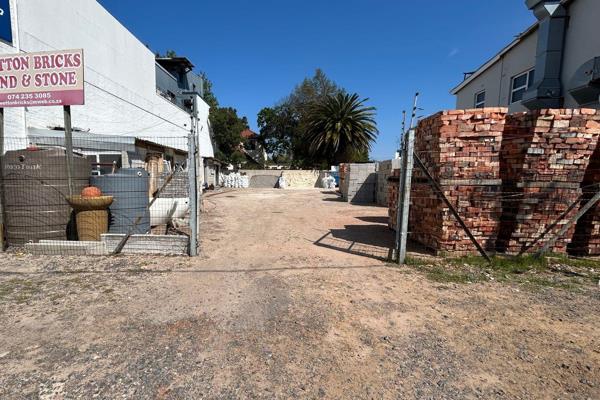 **SOLE MANDATE**

Prime Development Opportunity on Imam Haron Road. 

Vacant land is ...