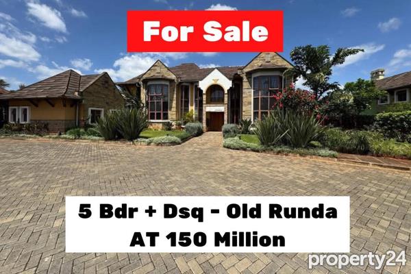 5 Bedroom House for Sale in Runda